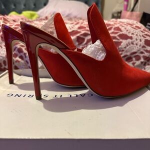 Brand New call it Spring Red heels